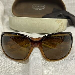 Suncloud Cookie Polarized sunglasses with Coach case